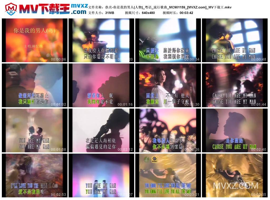 佚名-你是我的男人(人物)_粤语_流行歌曲_MC901159